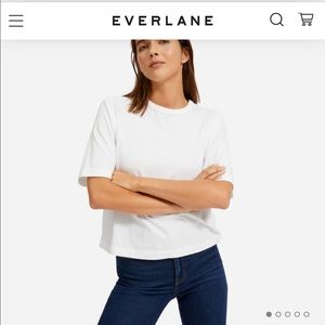Everlane Organic Cotton Box Cut Tee